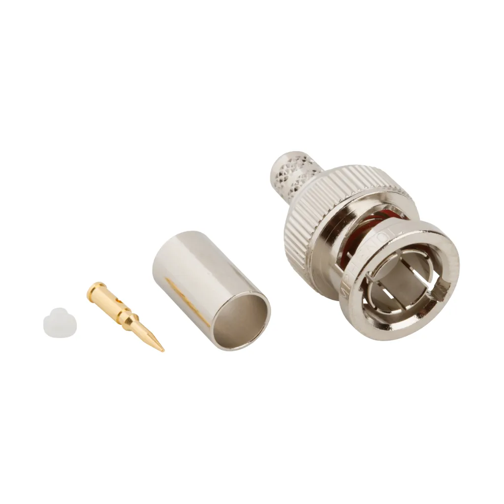 [31-71008-RFX] PLUG BNC SDI PARA CABLE RG-59 AMPHENOL