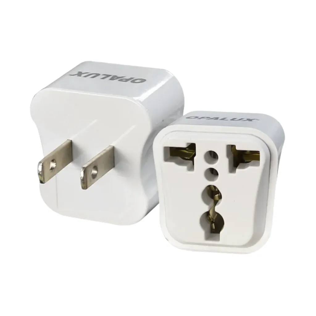 ADAPTADOR 1 TOMA MULTIPLE 2 UNIVERSAL OPALUX