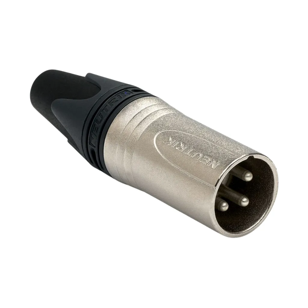 [NC3MXX-B-PL] PLUG CANON AEREO 3PIN NEUTRIK GENERICO