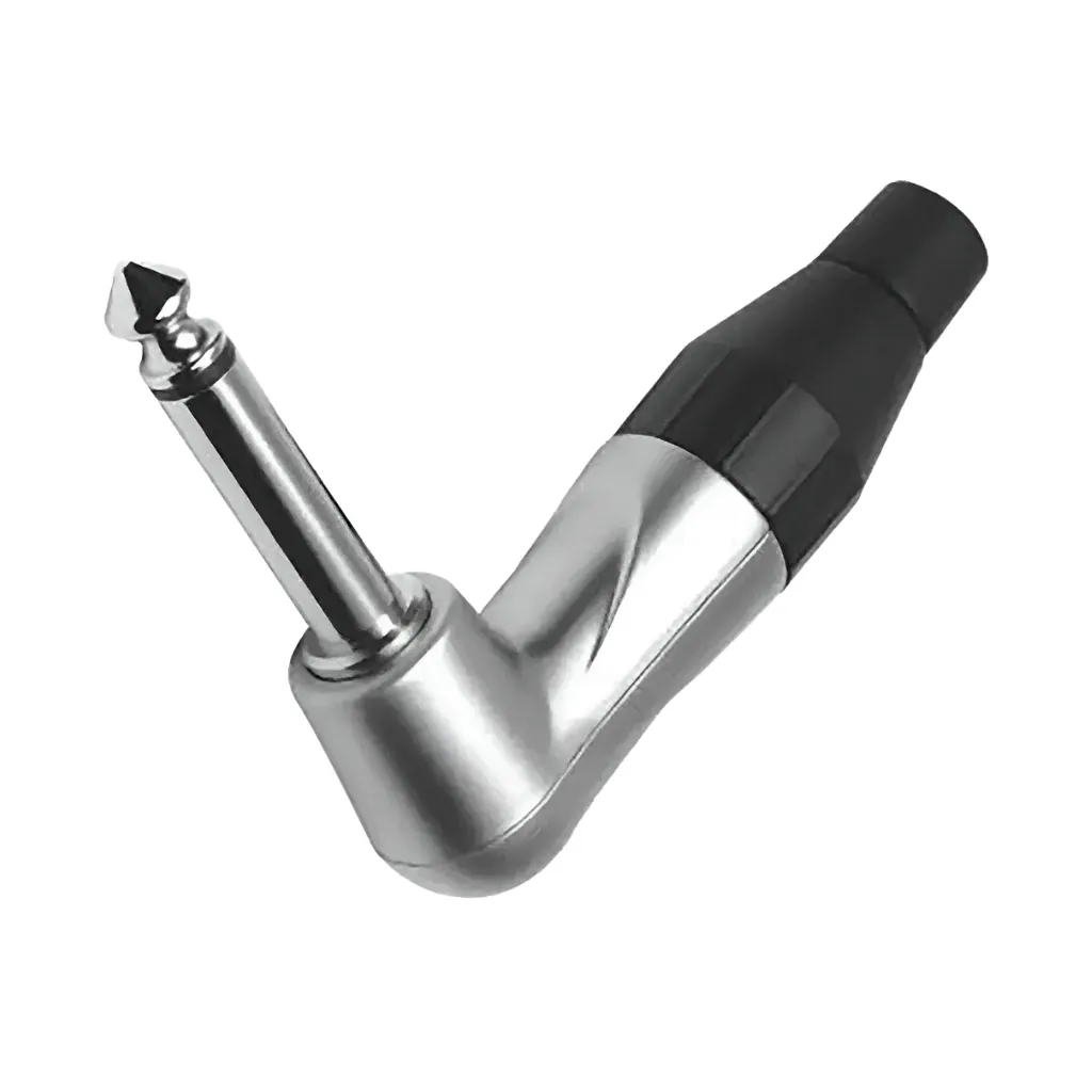 [TM2RJ] PLUG MONO 6.3MM  PLATEADO AMPHENOL