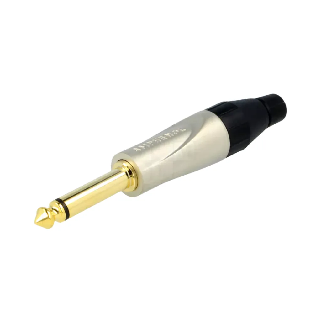 [TM2P-AU] PLUG MONO 6.3MM DORADO AMPHENOL