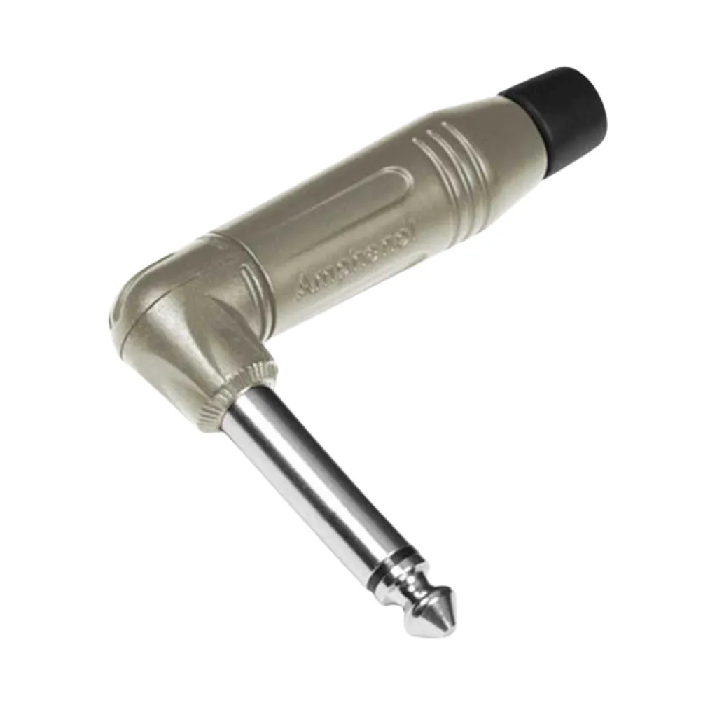 PLUG MONO 6.3MM STANTARD CROMADO AMPHENOL