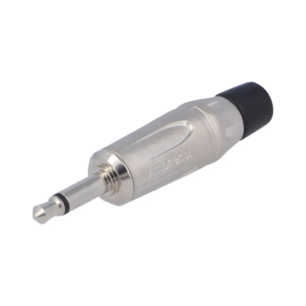 [KM2P] PLUG MONO CHICO 3.5MM NIQUEL PLATEADO AMPHENOL