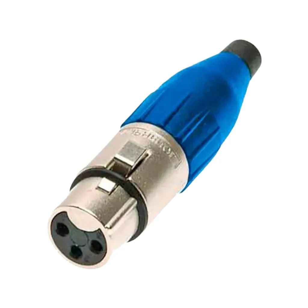 [AC3F-BLU] AC3F JACK CANON AEREO AZUL AMPHENOL