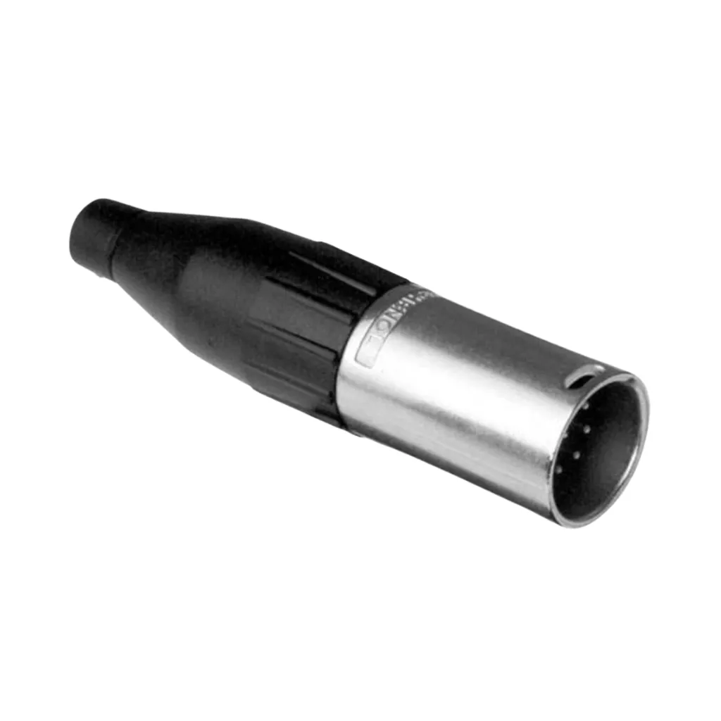 [AC7M] PLUG XLR 7 PINES AEREO NIQUELADO AMPHENOL