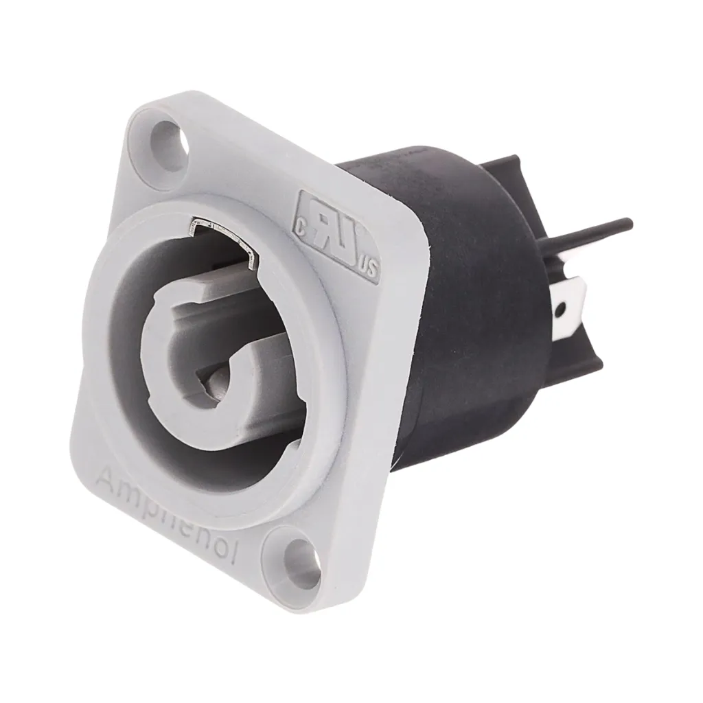 [HP-3-MDG] JACK POWERCON GRIS AMPHENOL