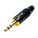 CONECTOR STEREO 3.5MM NEGRO DAYTONA