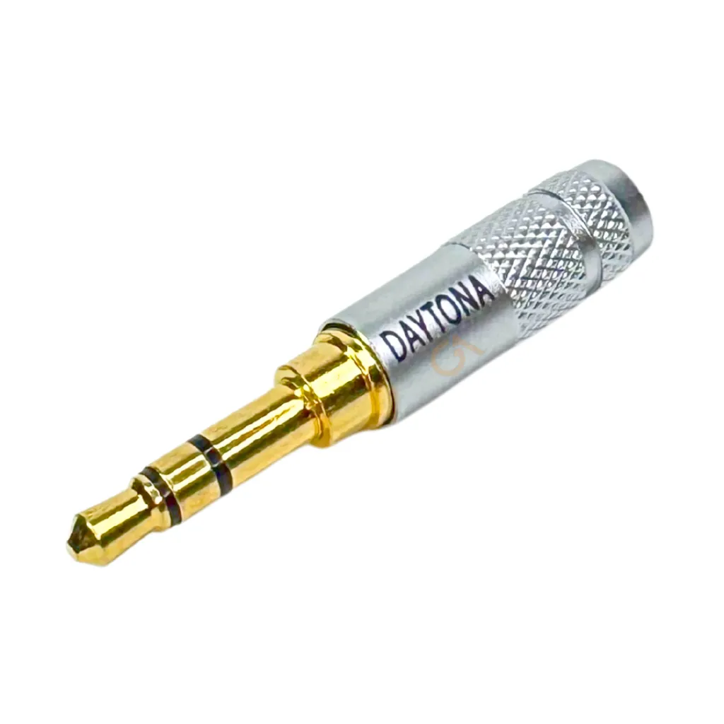[DP3-5GS4-S] CONECTOR STEREO 3.5MM P/C 4MM PLATA DAYTONA