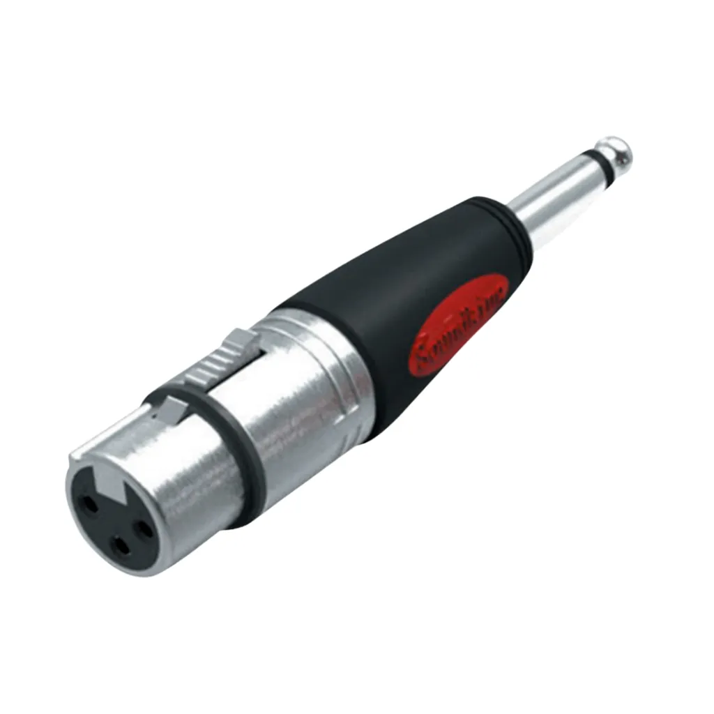 [CXA004] ADAPTADOR JACK CANON/PLUG MONO 6.35MM SOUNDKING