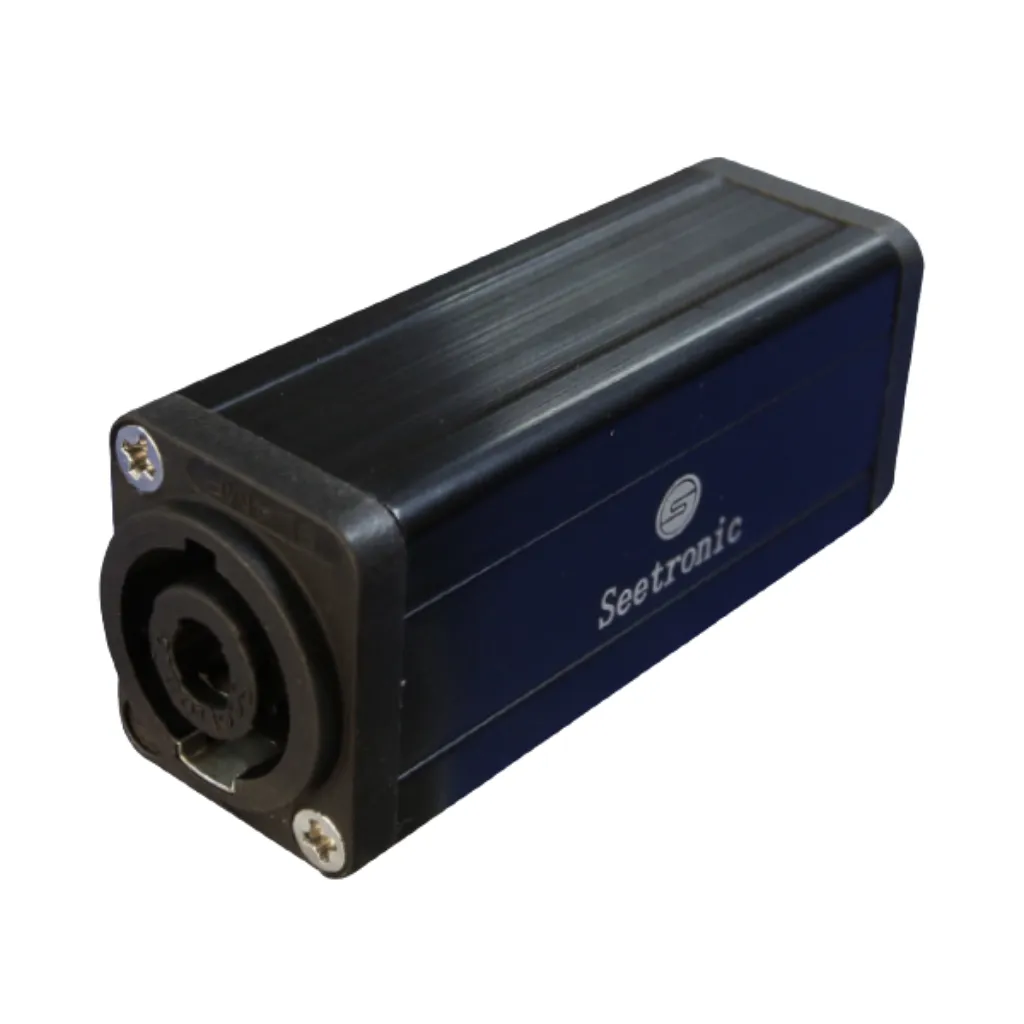 [ST-301] EMPALME 4PIN SPIKON DE AUDIO 7X3X2.5  SEETRONIC