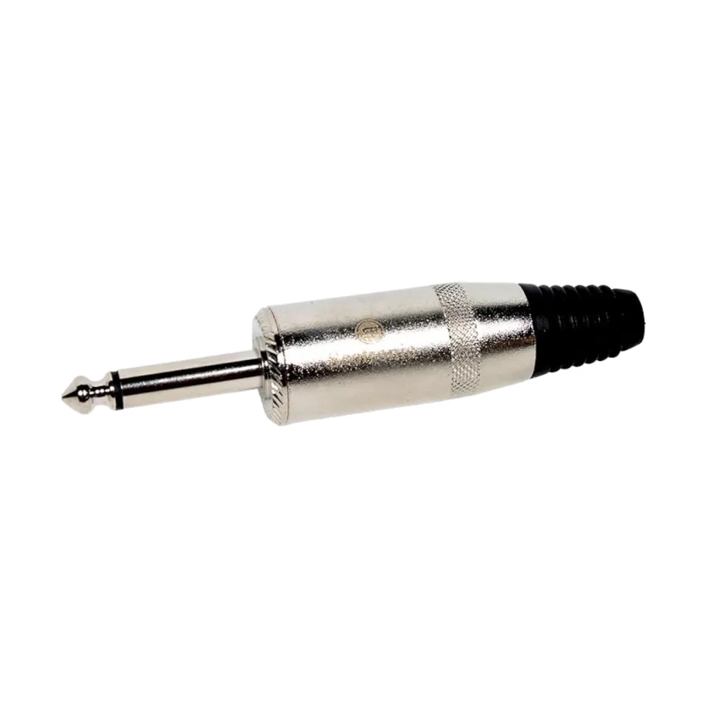 PLUG MONO 6.3MM T/JUMBO METAL SEETRONIC