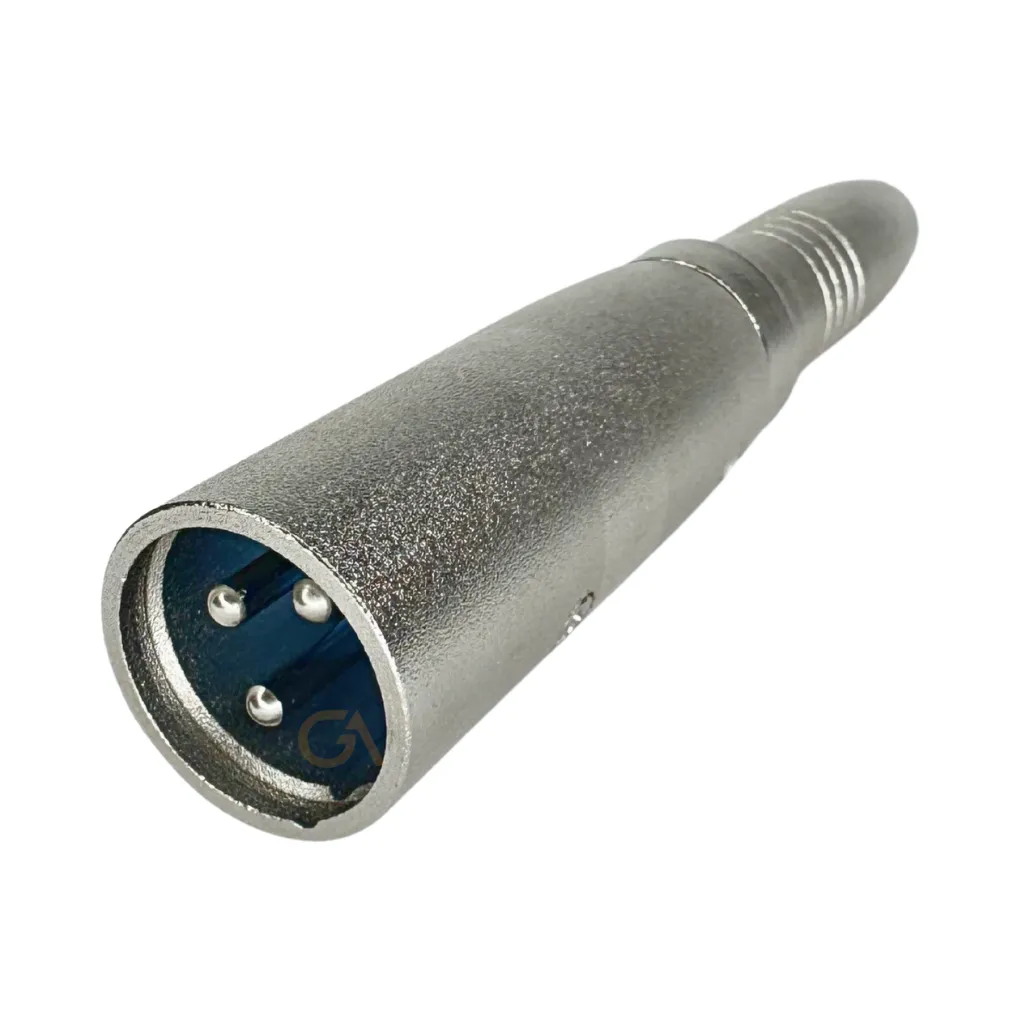 ADAPTADOR CANON MACHO 3P A 6.3MM HEMBRA MONORAL