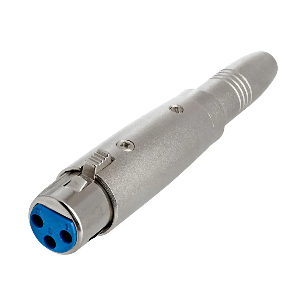 ADAPTADOR CANON HEMBRA 3P A 6.3MM MONORAL HEMBRA