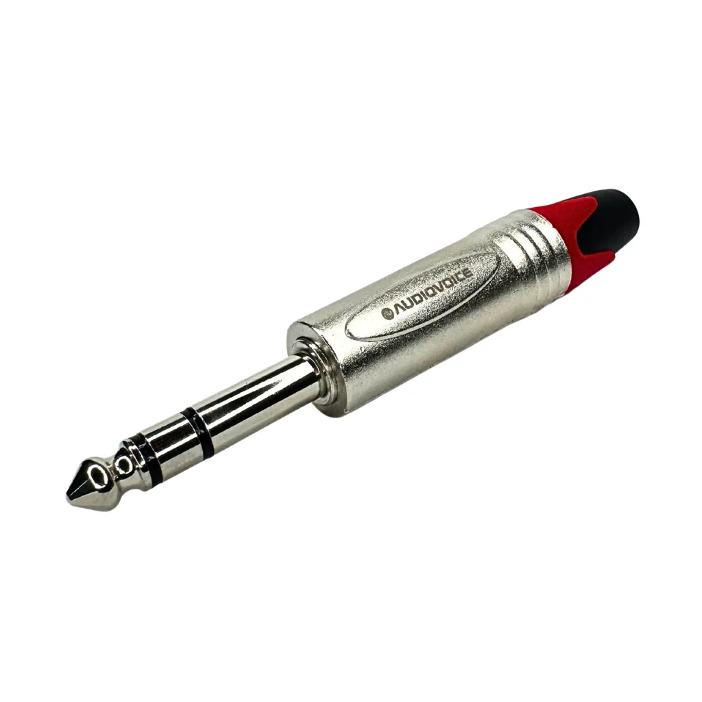 CONECTOR 6.36MM PUNTA COBRE STEREO AUDIOVOICE