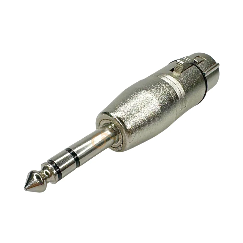 [YSR2017-6.3MM] ADAPTADOR JACK A PLUG 6.3MM STEREO