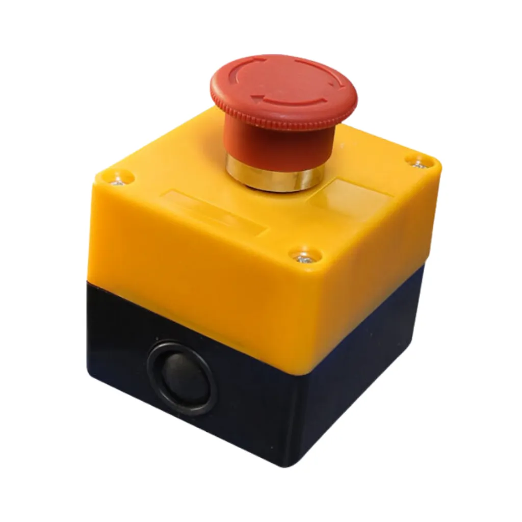 [OP-BX1] PULSADOR DE EMERGENCIA DC 6V-12V-24V-48V-110V AC220V OPALUX
