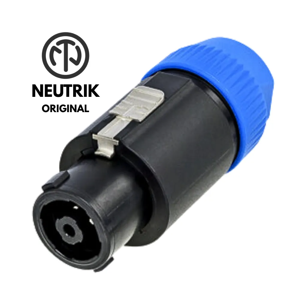 [NL8FC] PLUG SPEAKON AEREO DE 8 POLOS (4 VIAS) ORIGINAL NEUTRIK