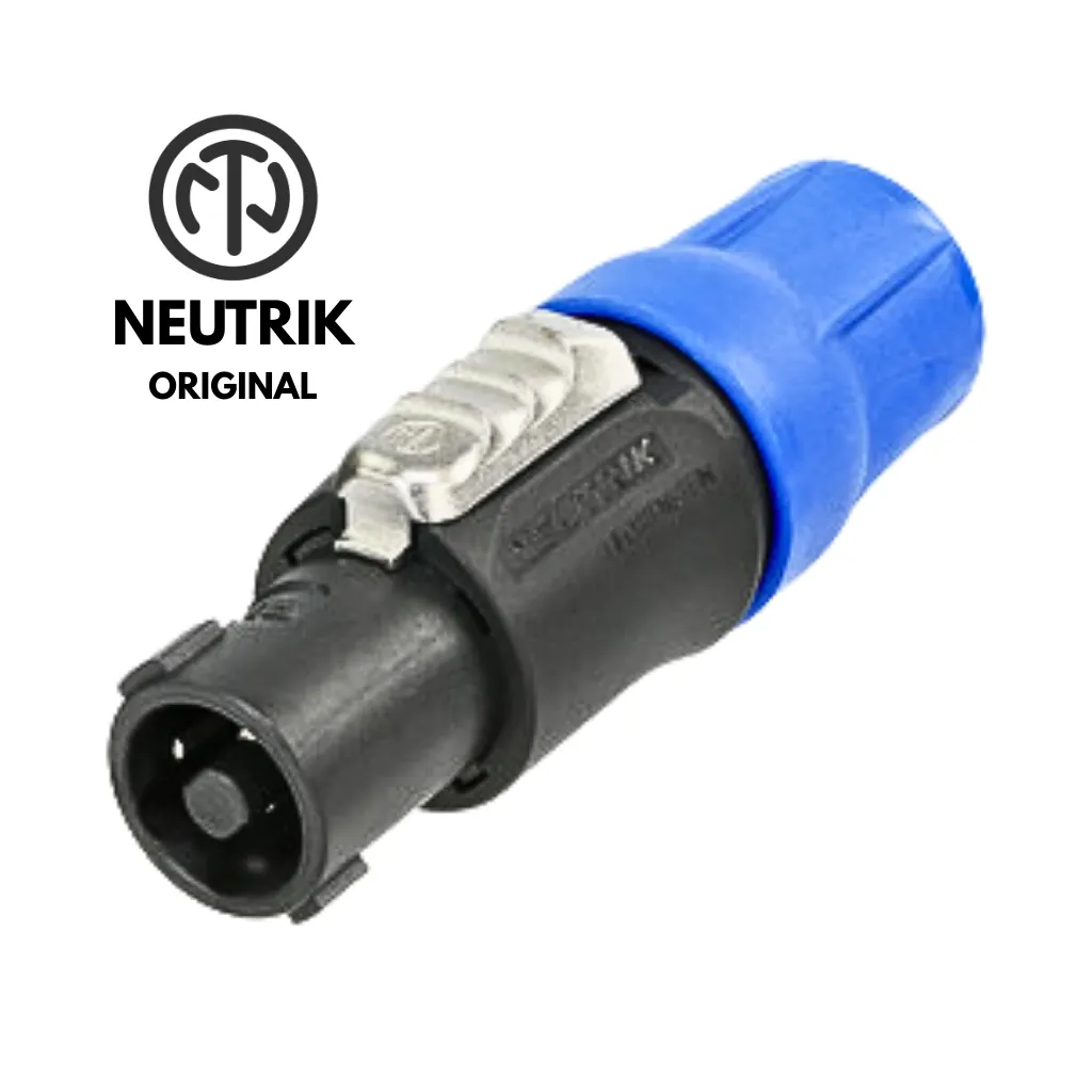 [NL4FC-C] PLUG SPEAKON NEUTRIK  AEREO DE 4 POLOS (2 VIAS) ORIGINAL