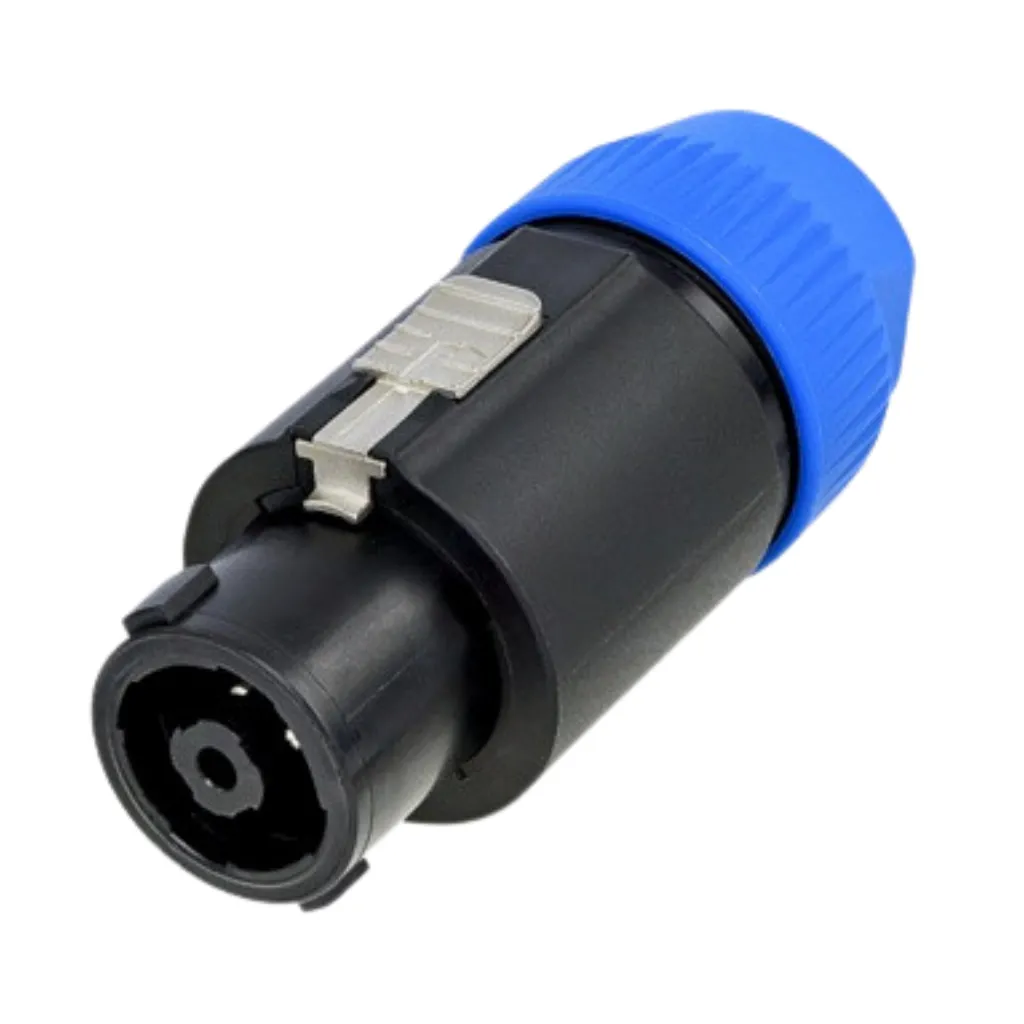 [NL4FX-BL] PLUG SPEAKON T/NEUTRIK GENERICO AZUL 4PINES