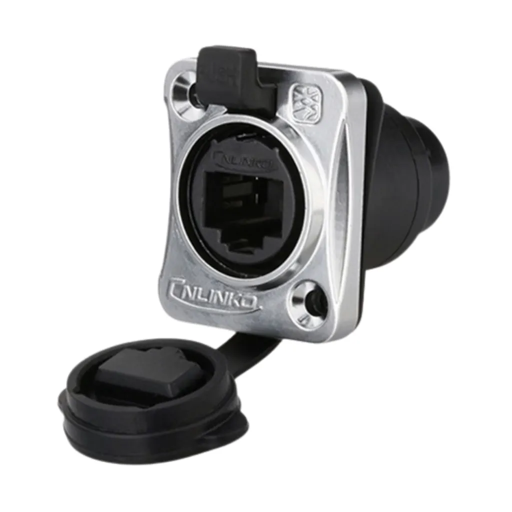 JACK CHASIS P/RJ45 IMPERMEABLE 1.5A-24-24AWG CNLINKO