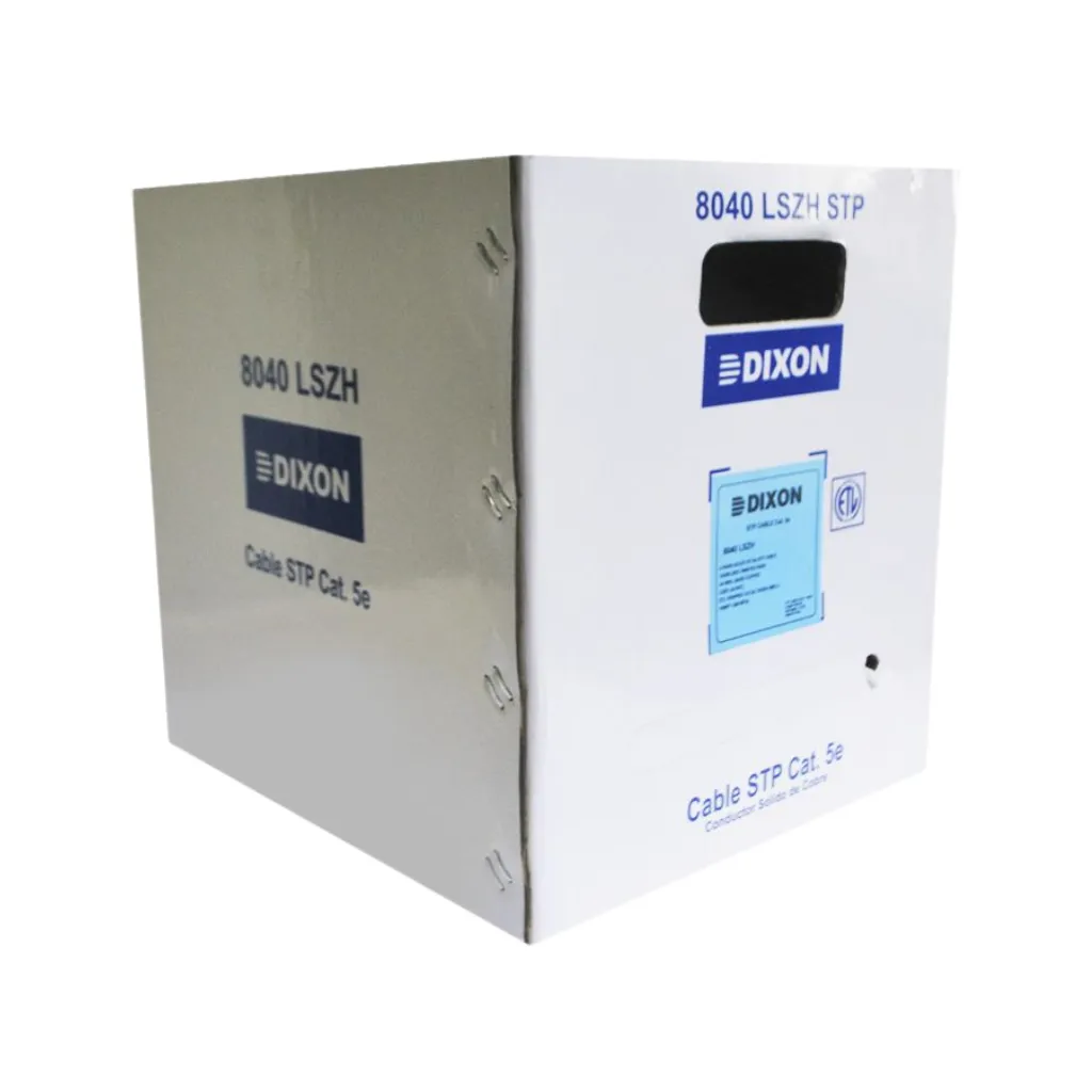 [8040 LSZH] CABLE F/UTP CAT. 5E 4PX24AWG GRIS LSZH CAJAX305MTS DIXON