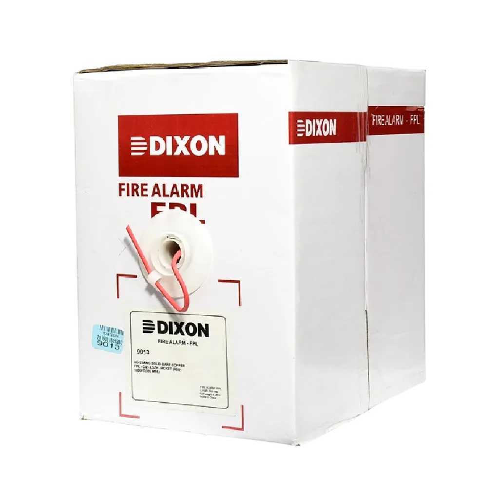 [9013] CABLE P/ALARMA DE INCENDIO FPL 4X22AWG LSZH CAJAX300MTS DIXON