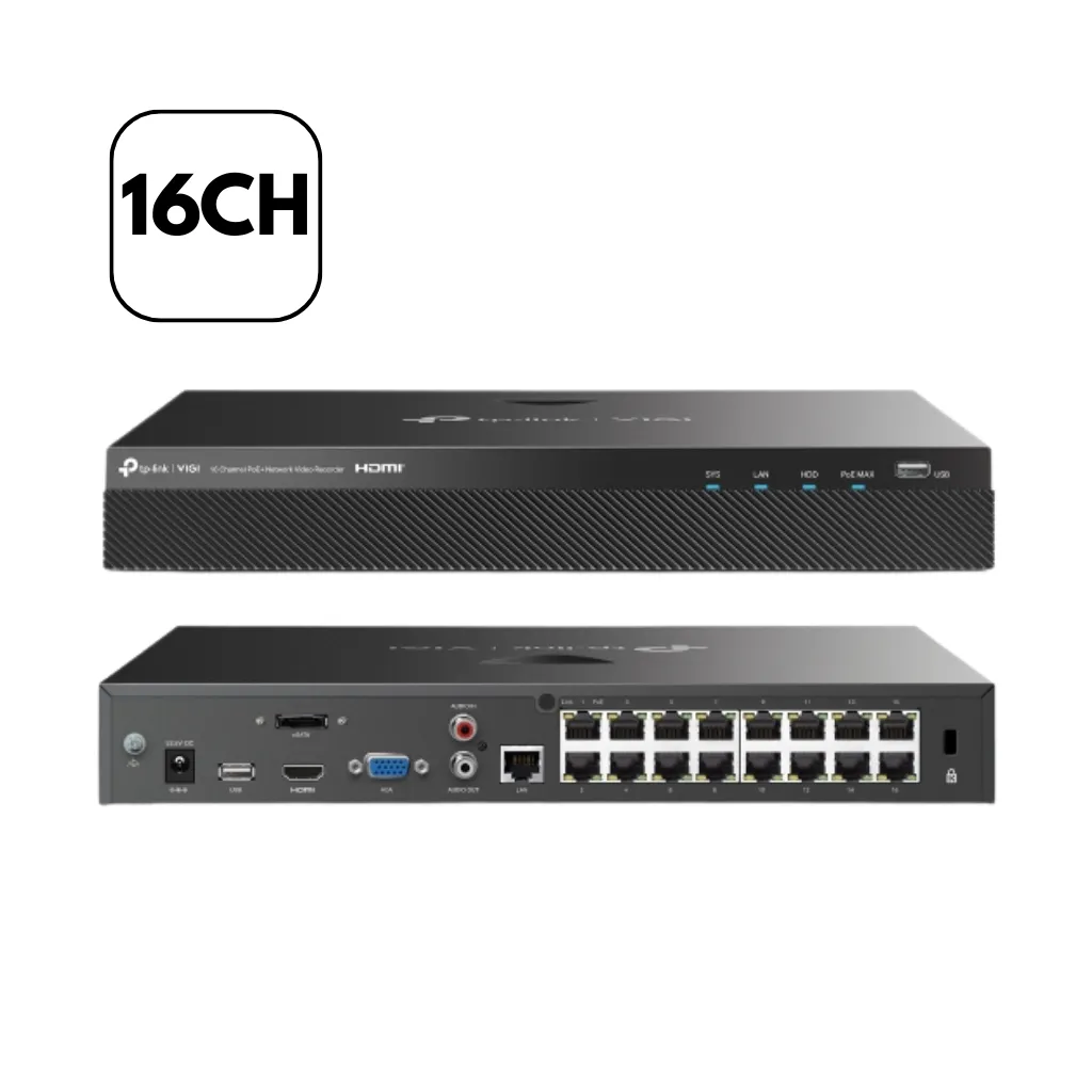[VIGI NVR2016H-16P] NVR 16 CH POE VIGI TP-LINK