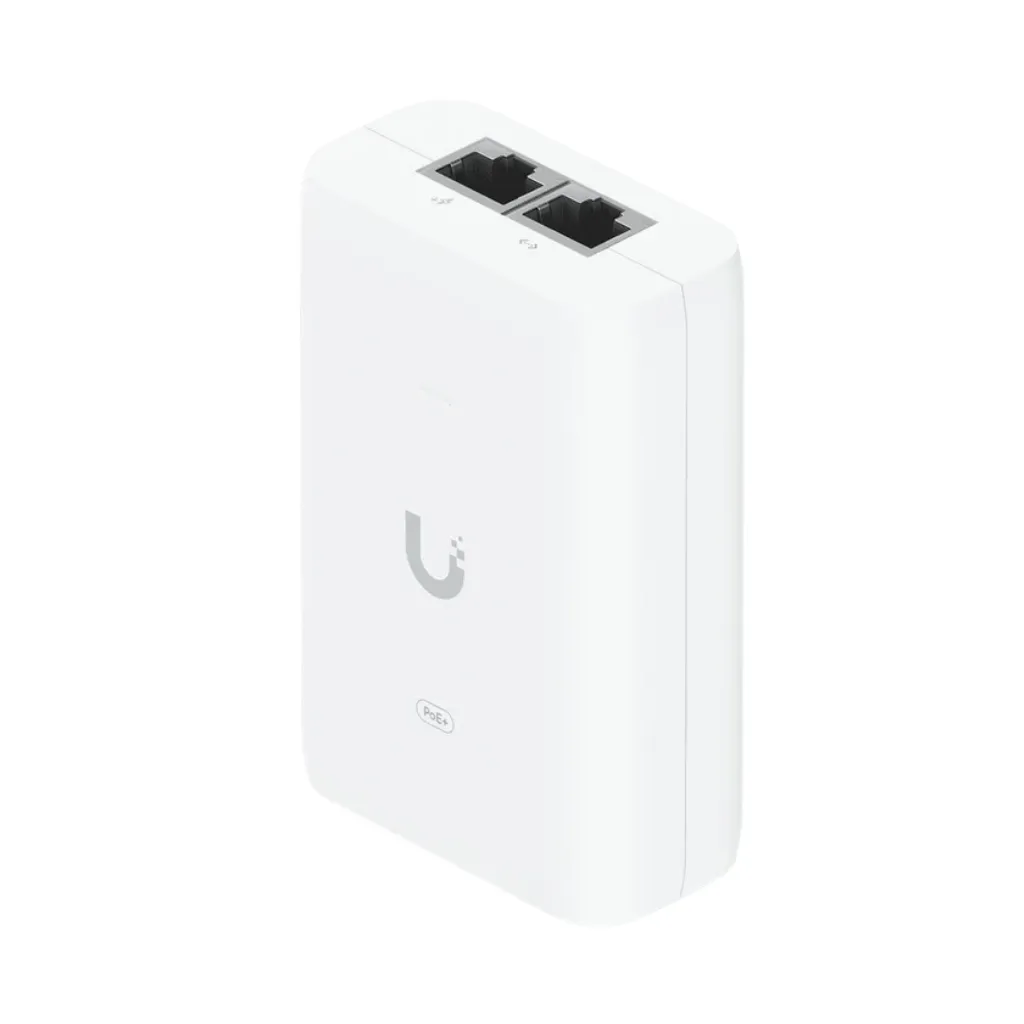 [U-POE+] ADAPTADOR POE+ C/POTENCIA DE SALIDA 30W 48V-0.65A UBIQUITI