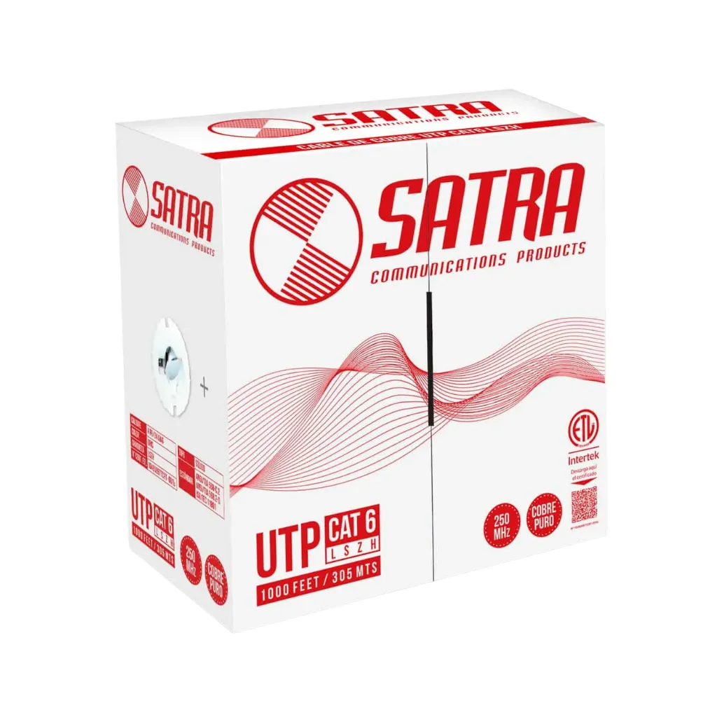 [CAT6-S24] CABLE UTP CAT6-LSZH 0212021111 CAJAx305MTS SATRA