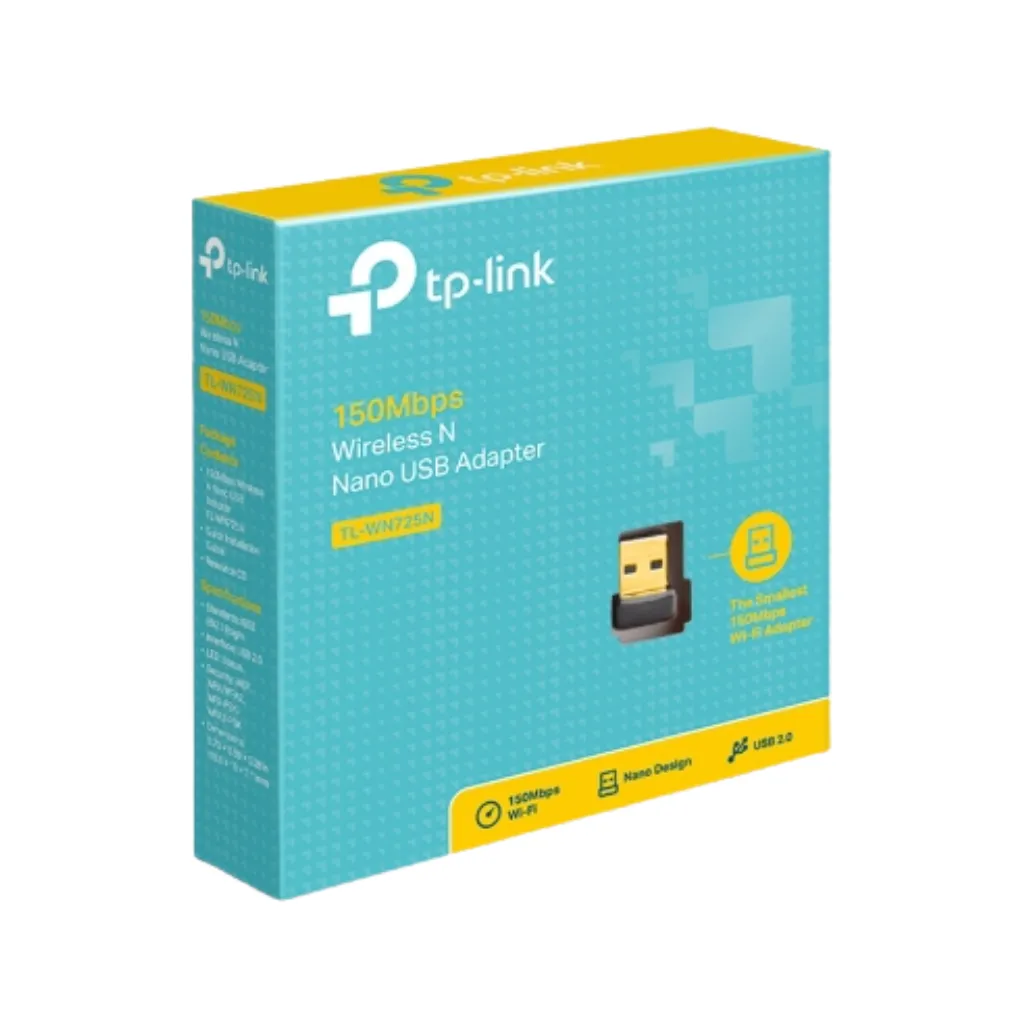 [TL-WN725N] ADAPTADOR NANO USB INALAMBRICO N 150Mbps TP-LINK