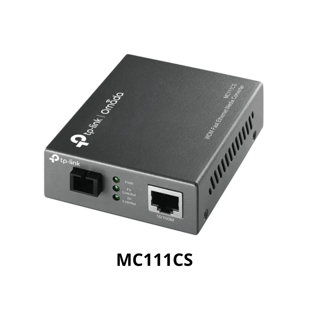 [MC111CS] CONVERSOR DE MEDIOS ETHERNET WDM RJ45 10-100M HASTA 20KM TP-LINK