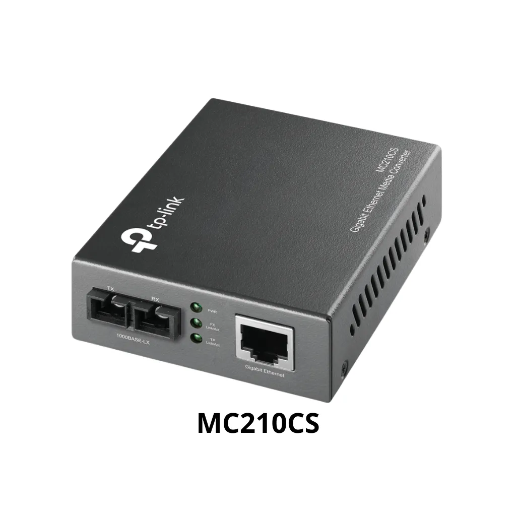 [MC210CS] CONVERTIDOR DE MEDIOS MONOMODO GIGABIT TP-LINK