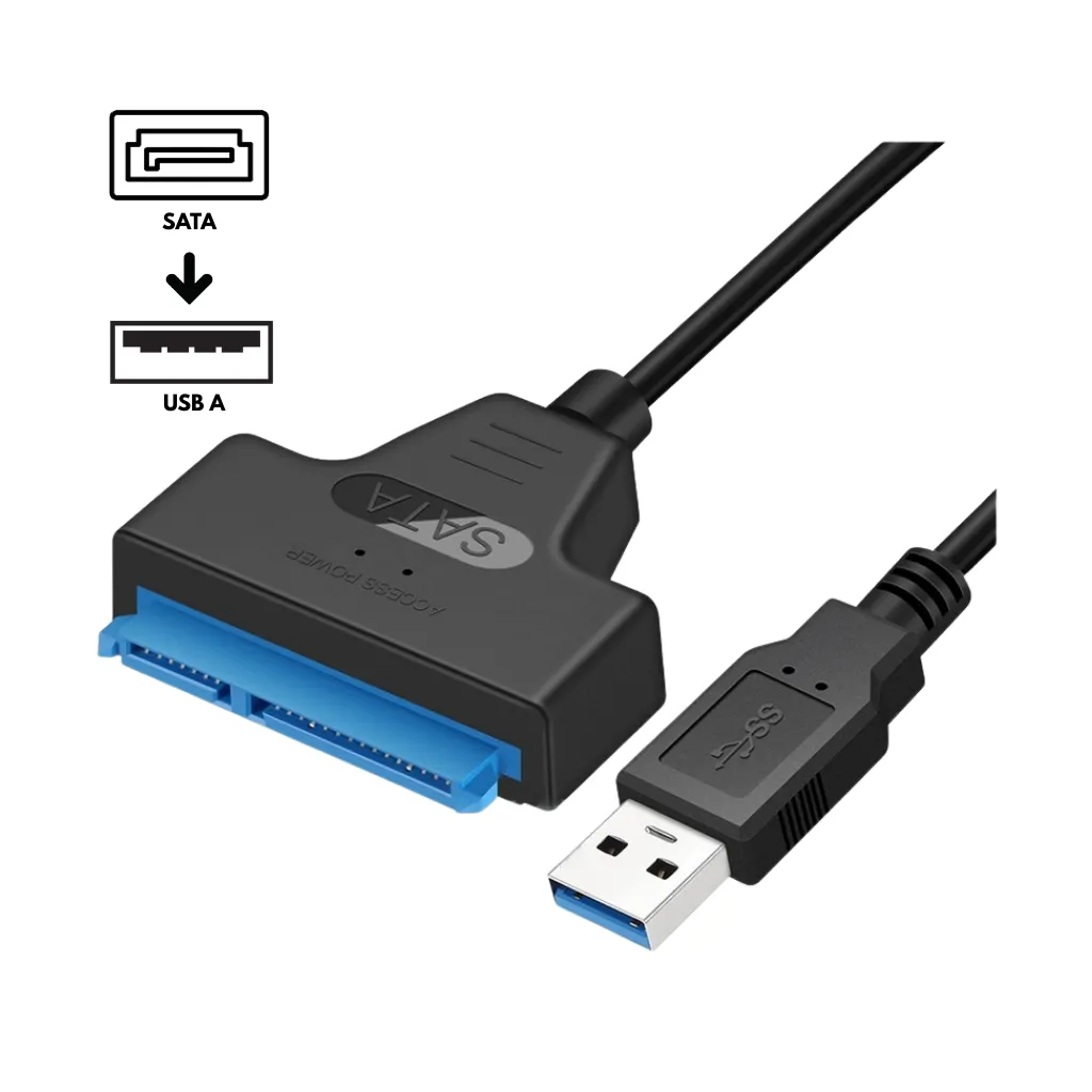 ADAPTADOR 2.5 SATA A USB 3.0V DTECH