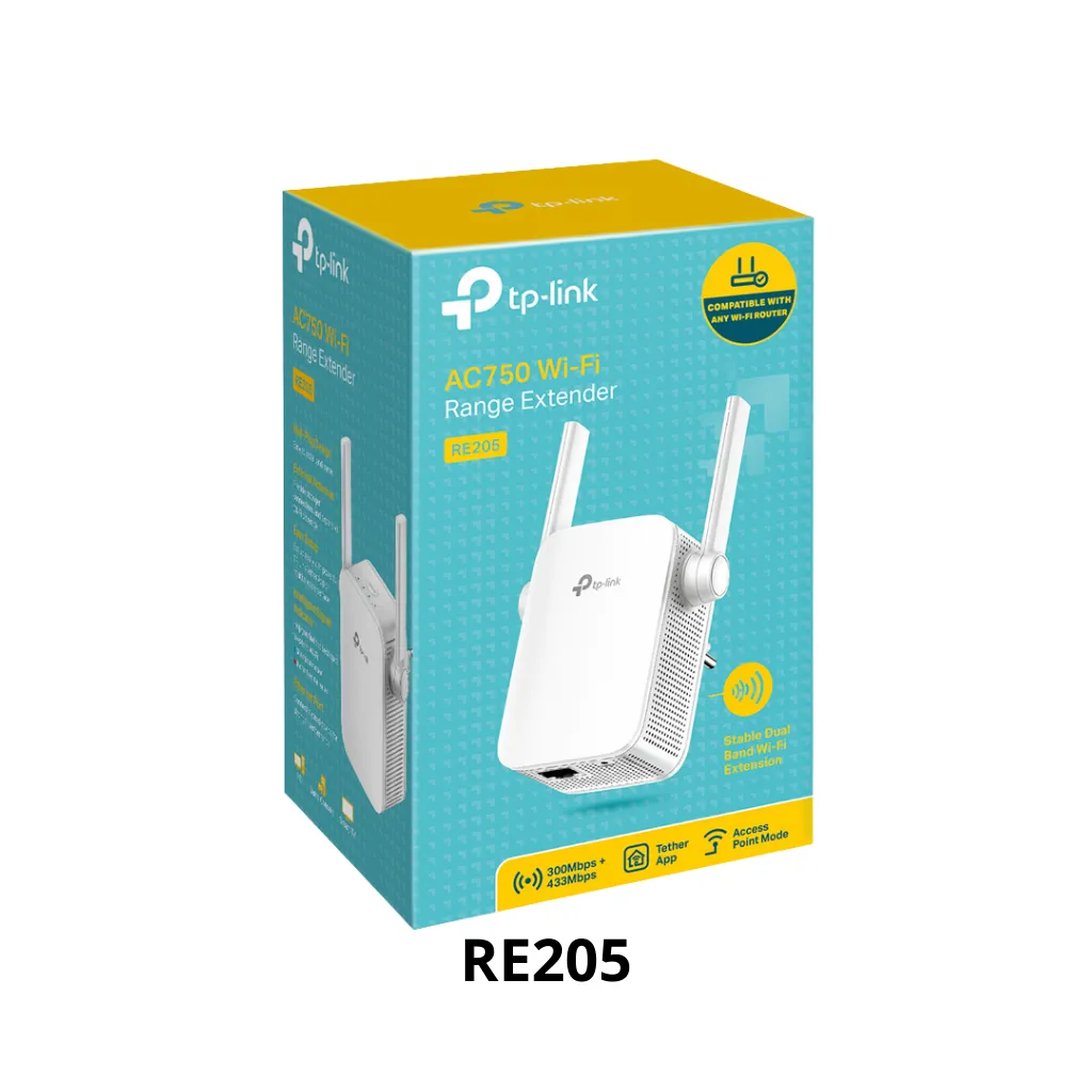 EXTENSOR DE RANGO WI-FI AC750 INALAMBRICO TP-LINK