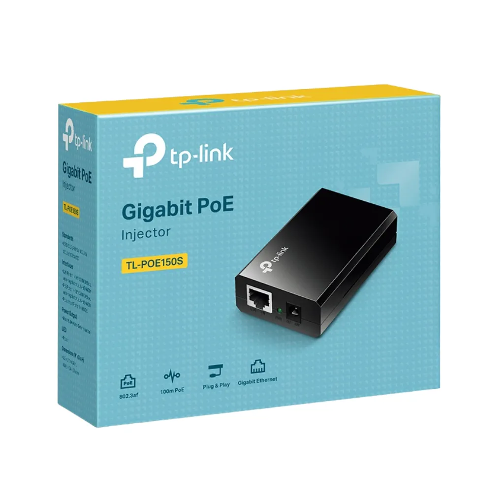[TL-POE150S] INYECTOR POE 12VDC / 5VDC TP-LINK