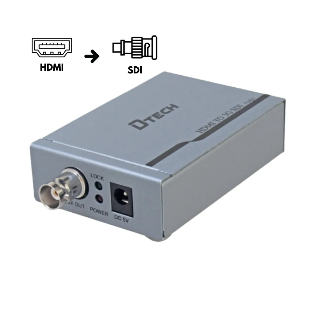 CONVERSOR HDMI - SDI C/ADAPTADOR DT6529 DTECH