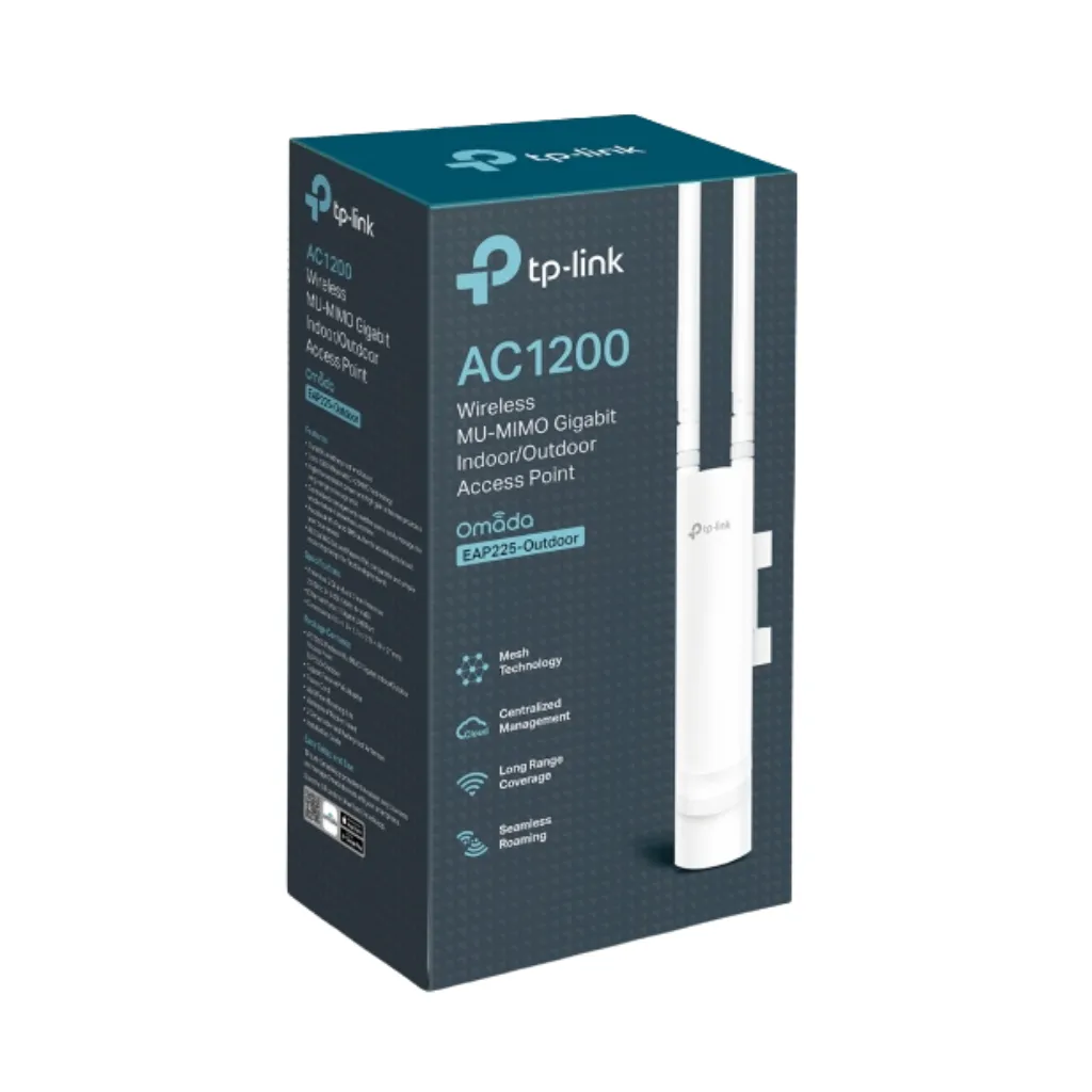 [EAP225-OUTDOOR] ACCESS POINT OMADA AC1200 WIRELESS EXTERIOR TP-LINK