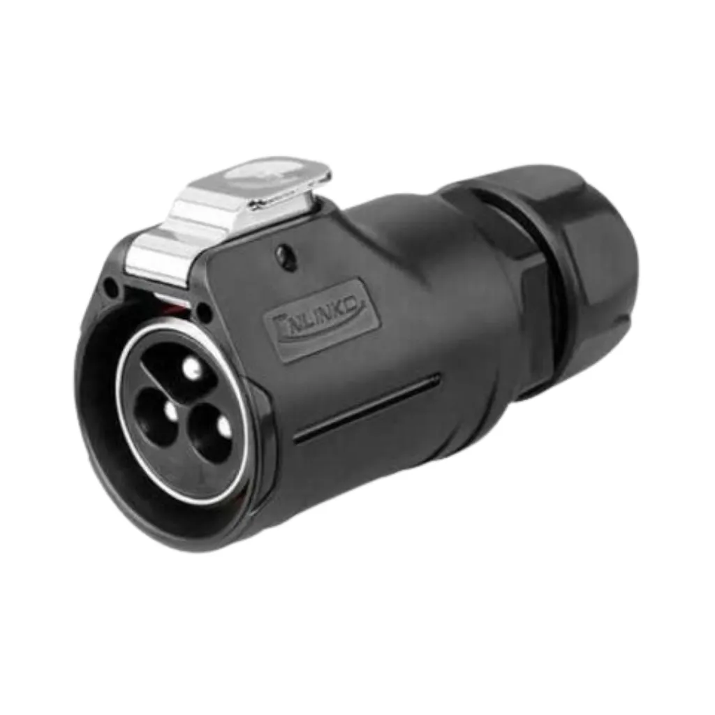 CN-15 CONECTOR PLUG 3 PIN 500V-35A 14- 8AWG PLASTICO+METAL CNLINKO