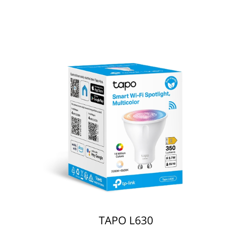 BOMBILLA GU10 MULTICOLOR WI-FI L630 TAPO
