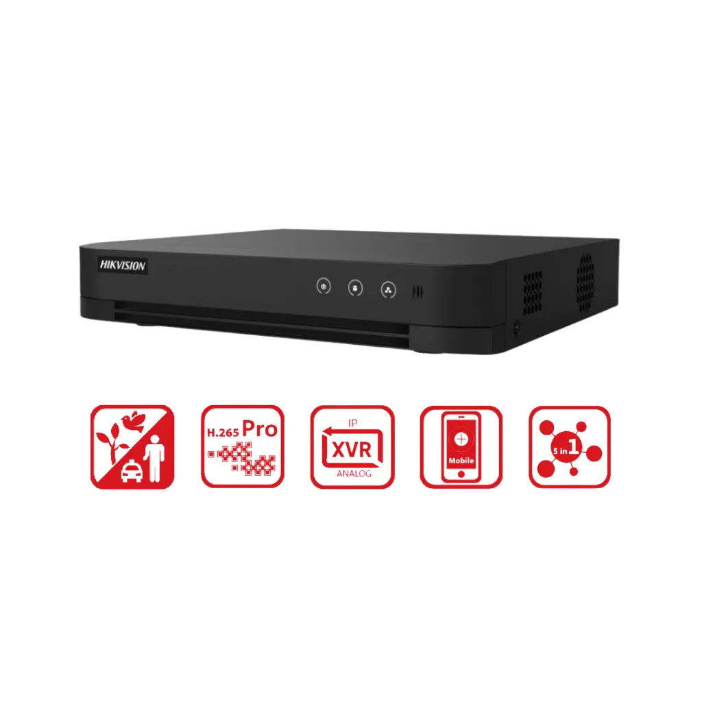 DVR 4CH 1 HDD 720P CON AUDIO - 220V HIKVISION