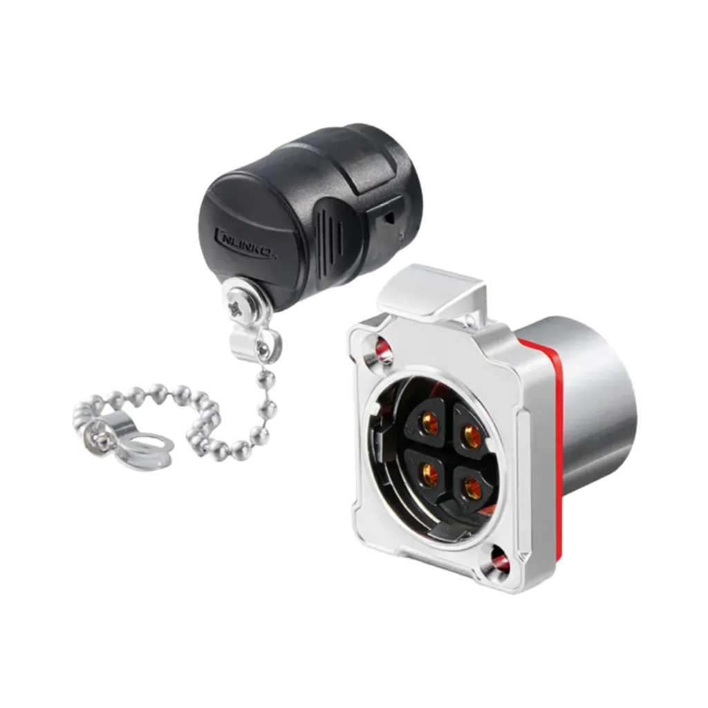 [BD-24-J04SX-03-201] CONECTOR JACK 4 PINES METAL CNLINKO