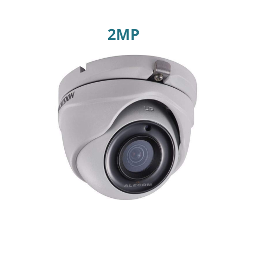 CAMARA DOMO EXT.3.0 HD1080P-20MTS 12VDC S/FUENTE HIKVISION