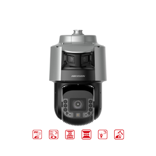 CAMARA IP 4MP PTZ 42X + APOYO TANDEMVU DARKFIGHTER HIKVISION
