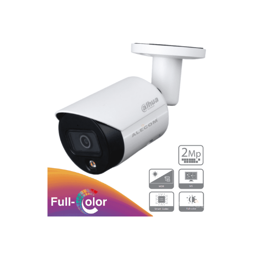 CAMARA IP TUBO 2MP FULL-COLOR DH-IPC-HFW2239SN-SA-LED-S2 DAHUA