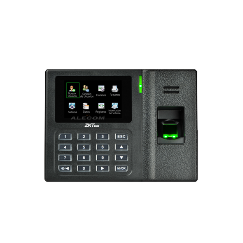 CONTROL DE ASISTENCIA LECTOR DE HUELLA+CLAVE ZKTECO