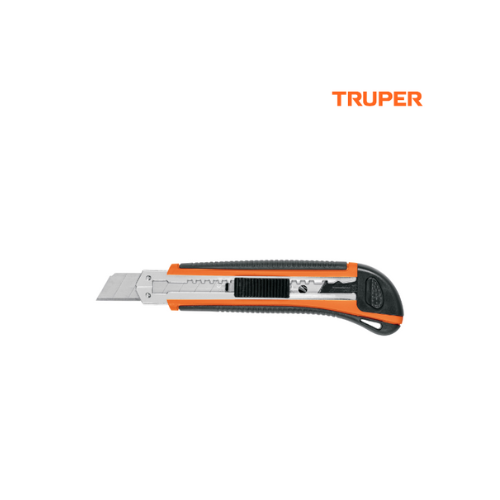 CUTTER PROFESIONAL C/ALMA METALICA -GRIP C/3 ACCESORIOS  CUT-6X TRUPER