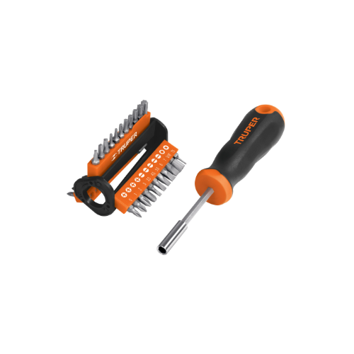 DESARMADOR MULTIPUNTA  CON 33 PUNTAS (DMP-33) TRUPER