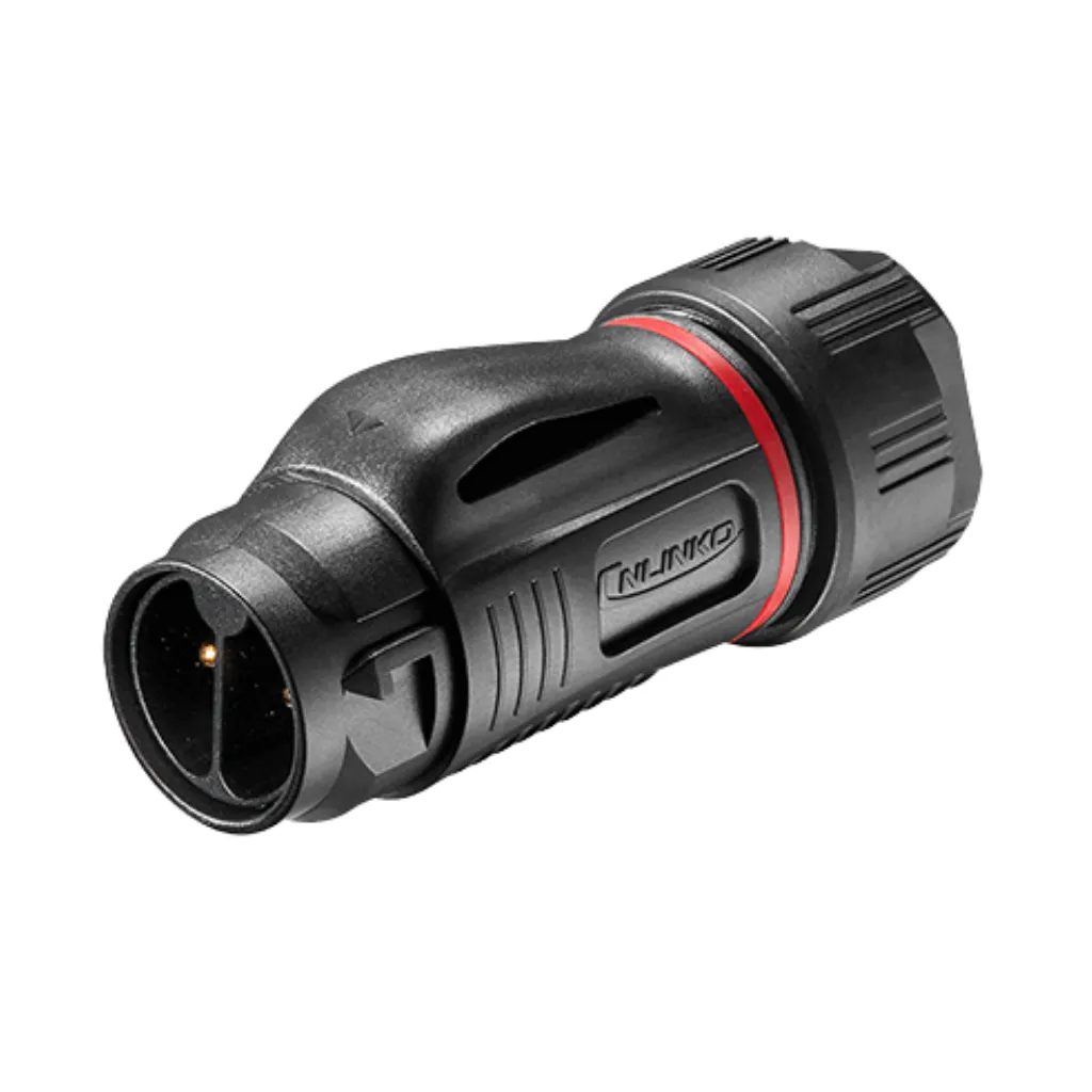 [BD-20-C02PE-02-001A] CONECTOR PLUG DE PLÁSTICO DE 2 PINES TIPO BD20 CNLINKO