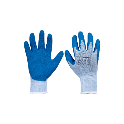 GUANTES DE POLIÉSTER RECUBIERTOS DE LATEX M TRUPER