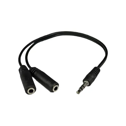 ADAPTADOR 1 PLUG STEREO 3.5MM X 2JACK 3 LINEA